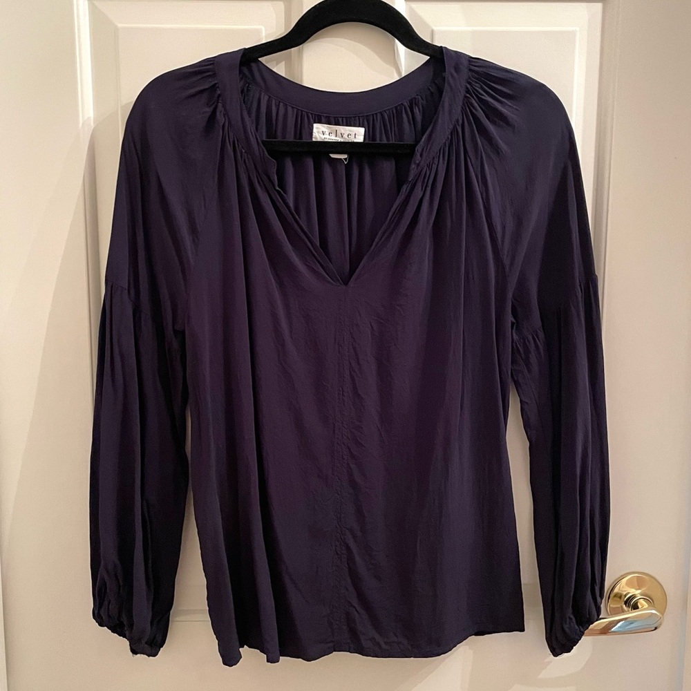Velvet Blouse